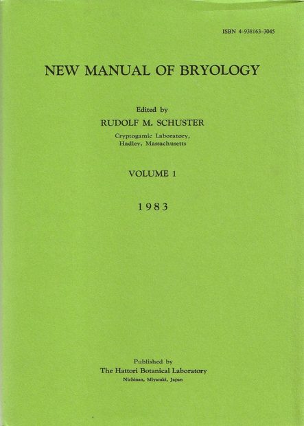 New Manual of Bryology, Volume 1