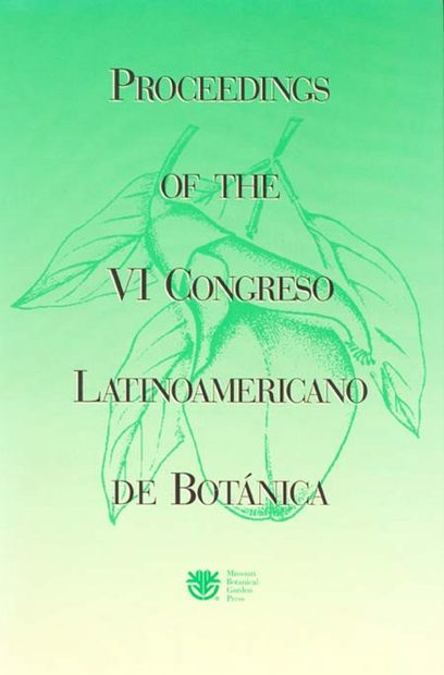 Proceedings of the VI Congreso Latinamericano de BotÃ¡nica, Mar del Plata, Argentina, 2-8 October, 1994
