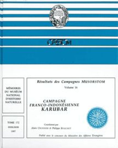 Résultats des Campagnes MUSORSTOM, Volume 16