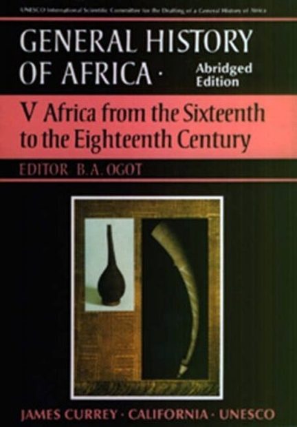 UNESCO General History of Africa, Volume 5