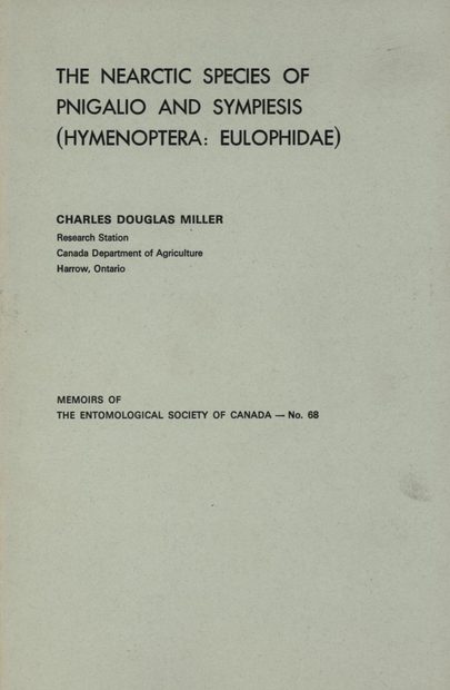 The Nearctic Species of Pnigalio and Sympiesis (Hymenoptera:Eulophidae)