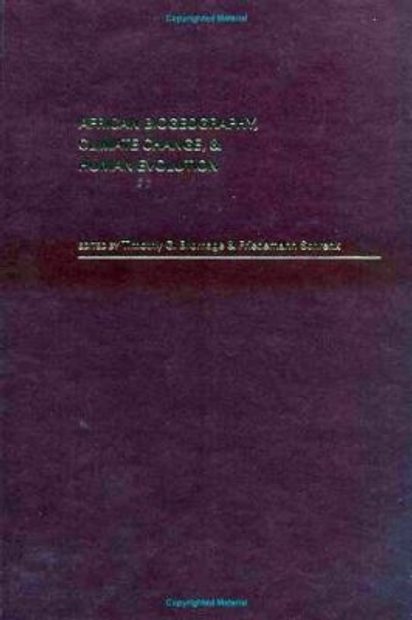 African Biogeography, Climate Change, and Human Evolution