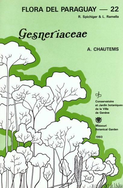 Flora del Paraguay, Volume 22: Gesneriaceae