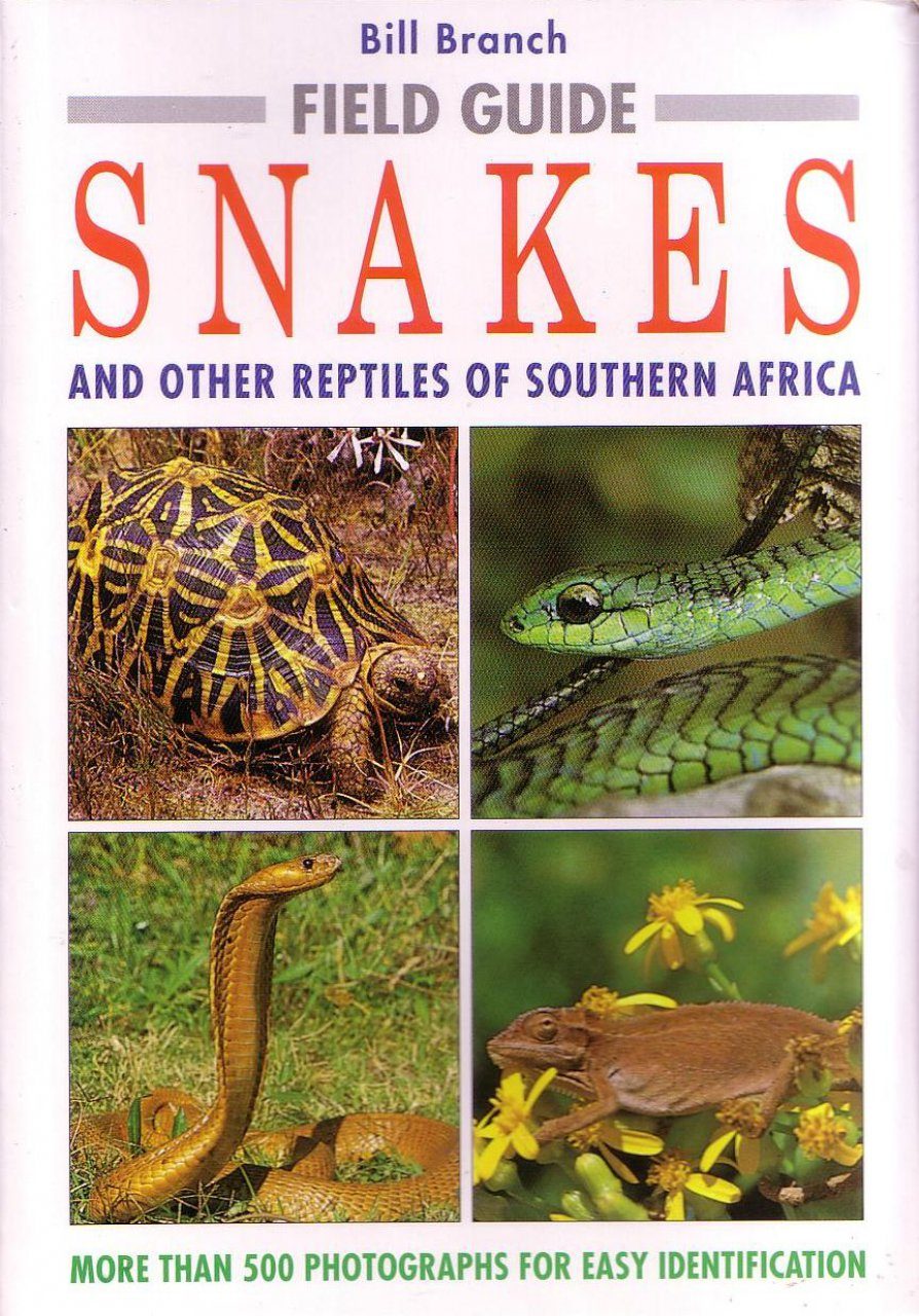 Field Guide to the Snakes and Other Reptiles of Southern Africa | NHBS ...