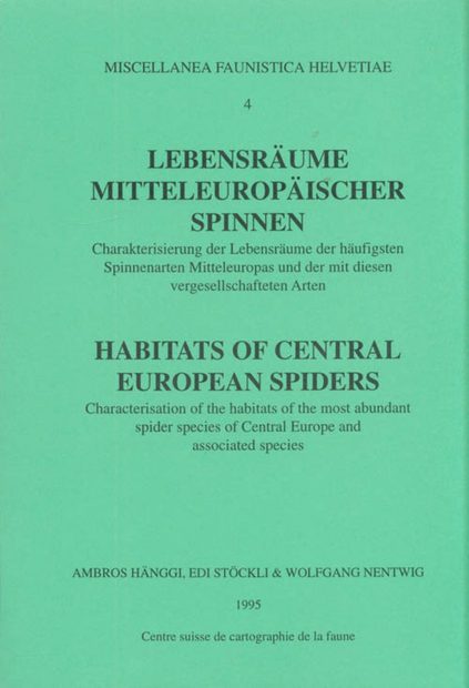 Habitats of Central European Spiders / Lebensräume Mitteleuropäischer Spinnen